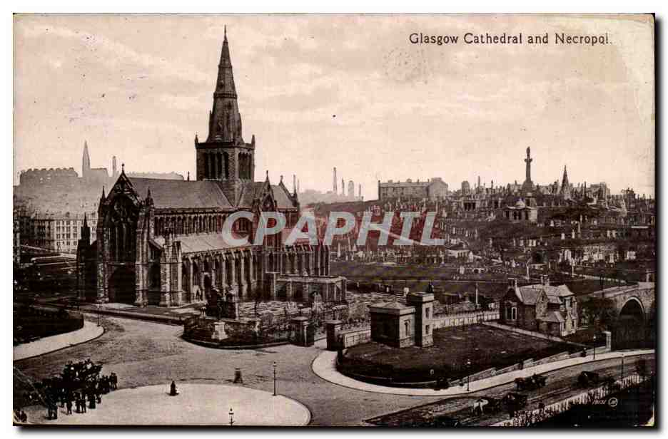 Grande Bretagne CPA Glasgow cathedral and necropol