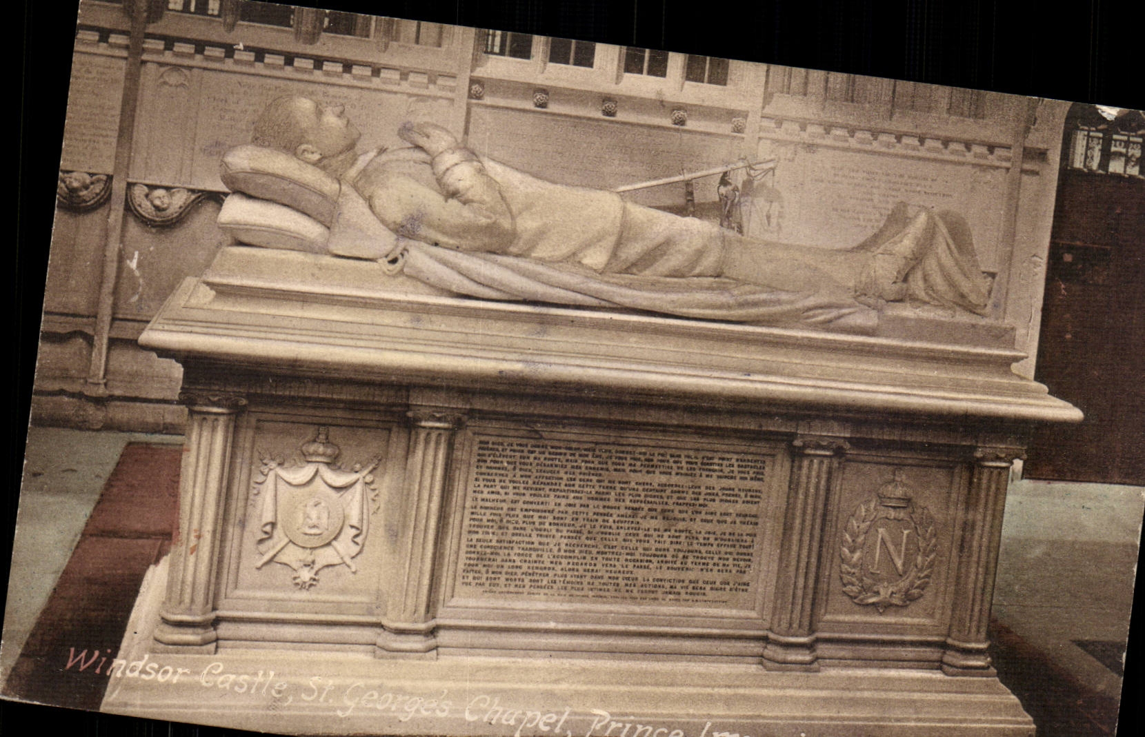Tombe du Prince Impérial — Windsor Castle, St George's Chapel — Frith's Series