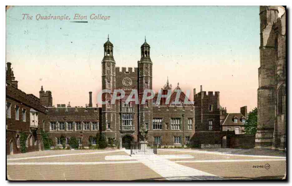 Grande Bretagne CPA The Quadrangle Eton college