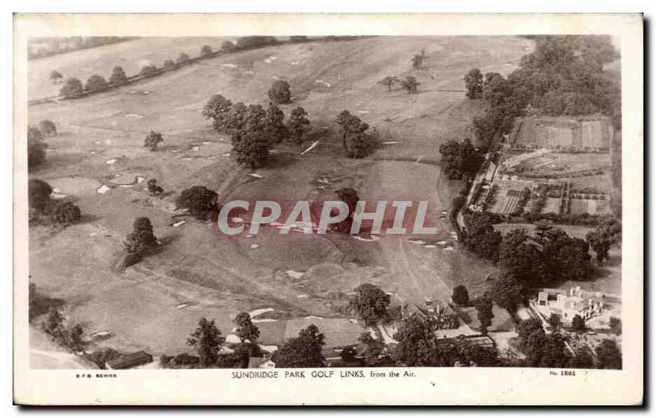 Great Britain CPA Sunbridge park Golf links from the air