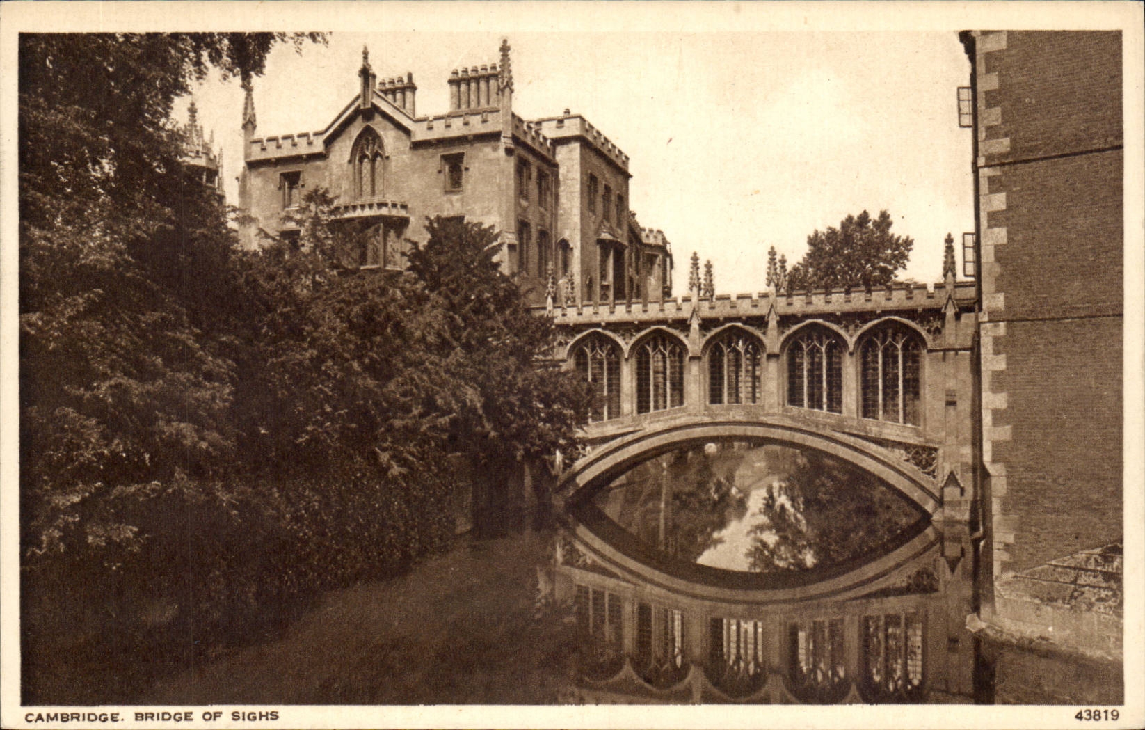 Great Britain CPA Cambridge Bridge of sighs