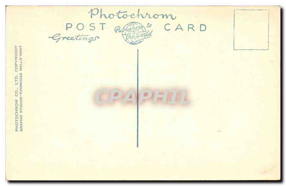 Great Britain CPA Cambridge Great Gata TRinity College — Rückseite