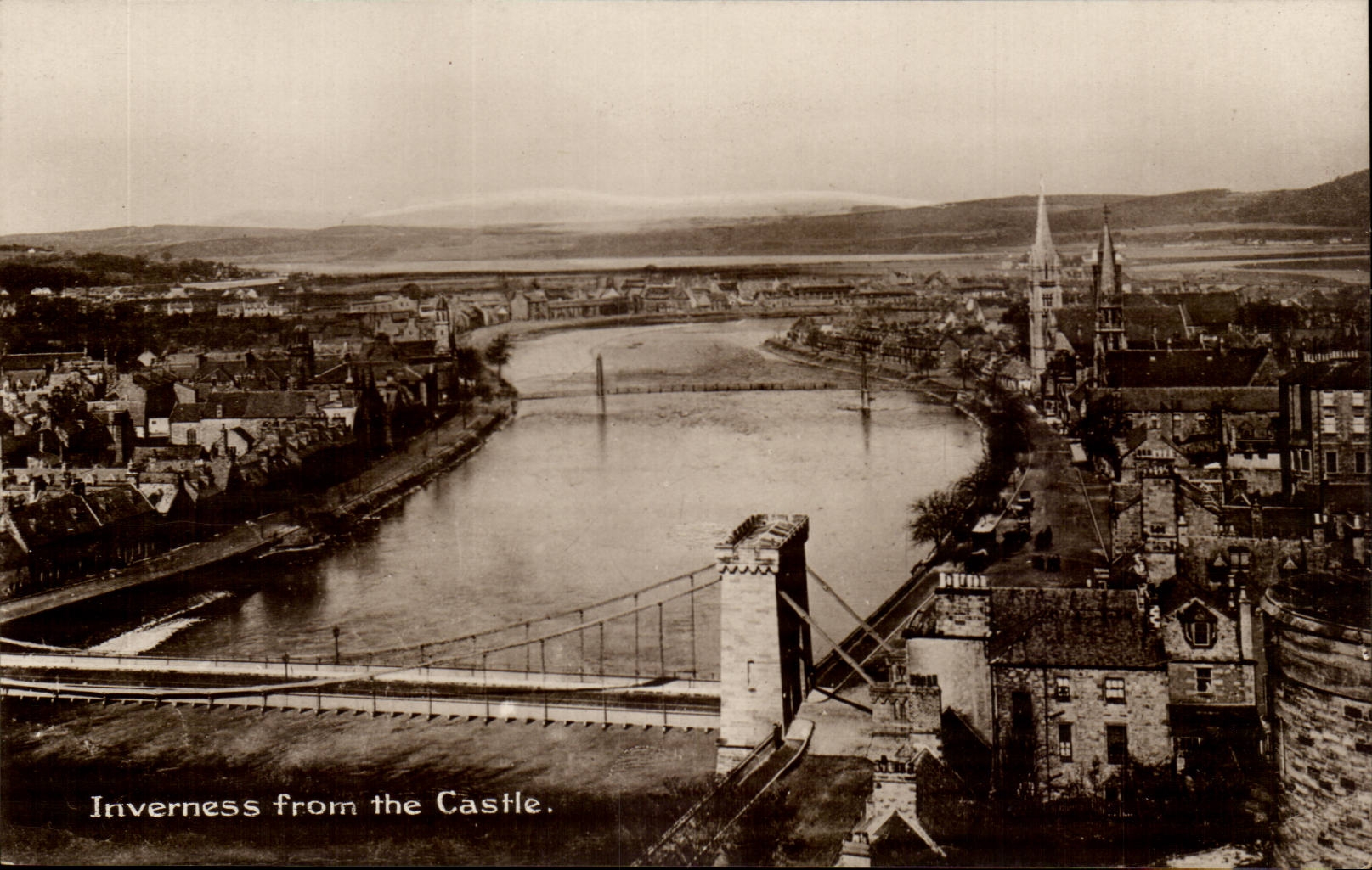 Great Britain CPA Inverness from the castle