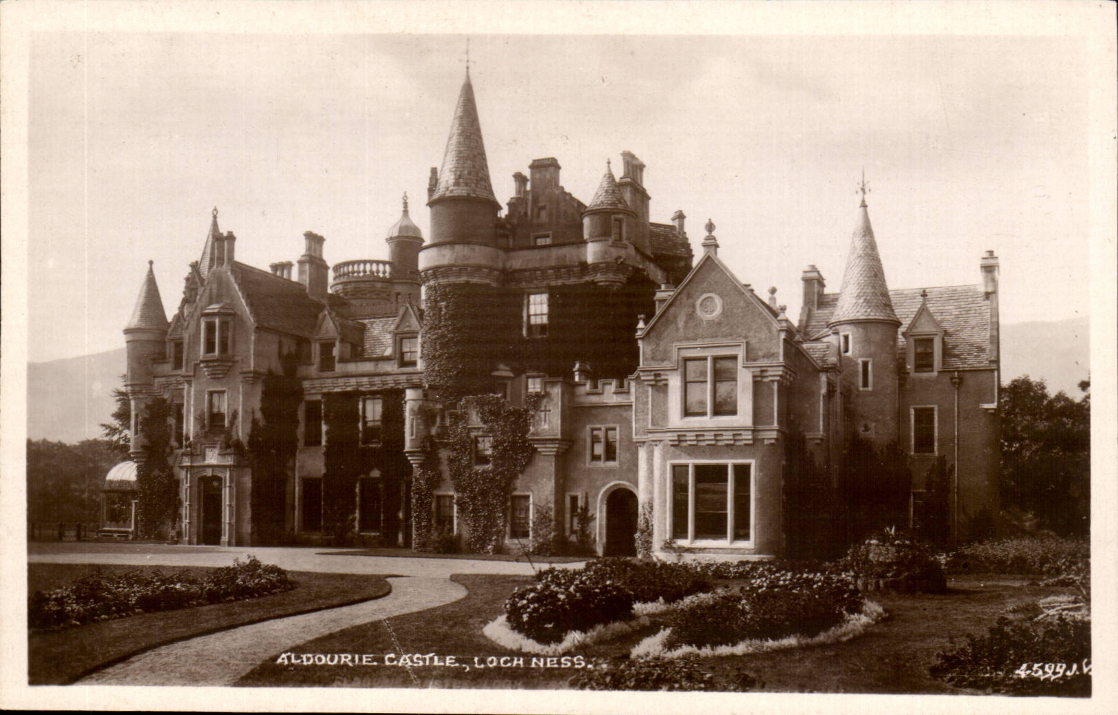 Great Britain CPA Aldourie Castle Loch Ness
