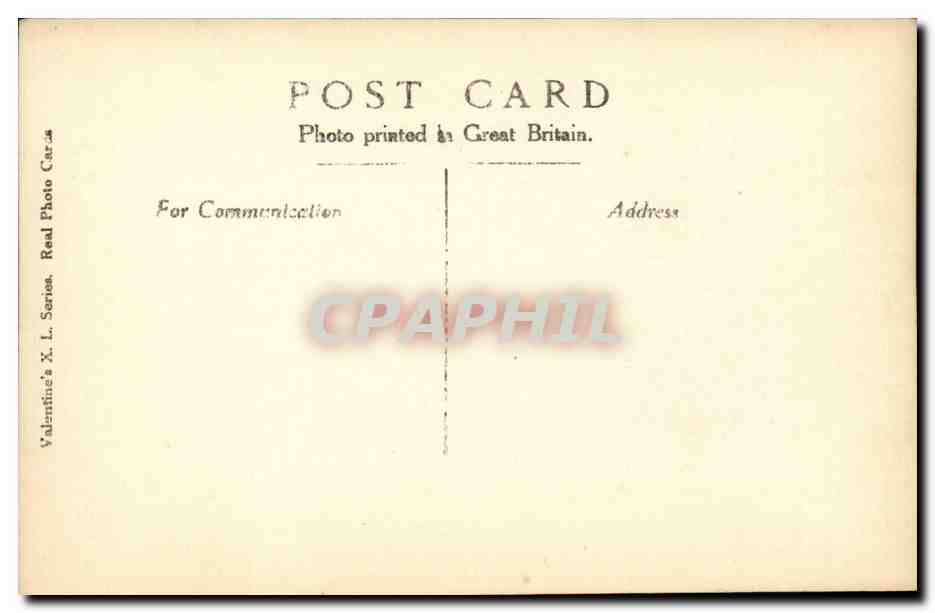 Great Britain CPA Aldourie Castle Loch Ness — Rückseite