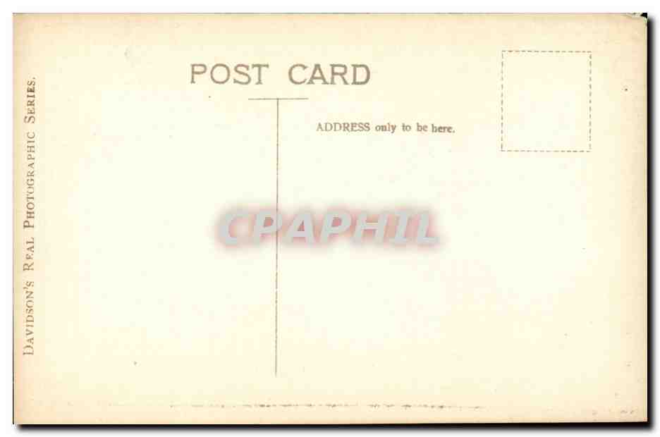 Great Britain CPA The Islands Inverness  — Rückseite