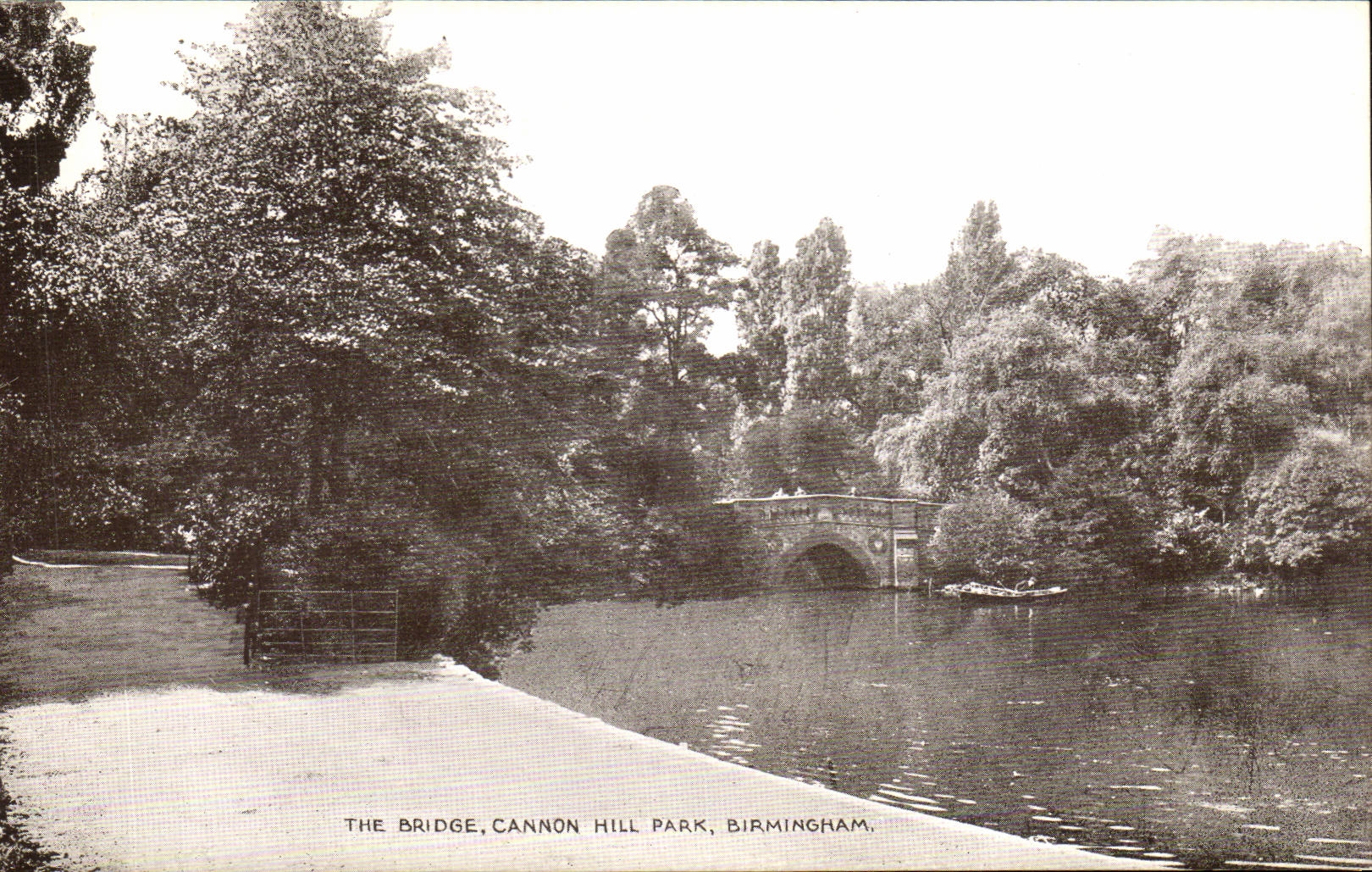 Great Britain CPA The bridge Cannon Hill Park Birmingham