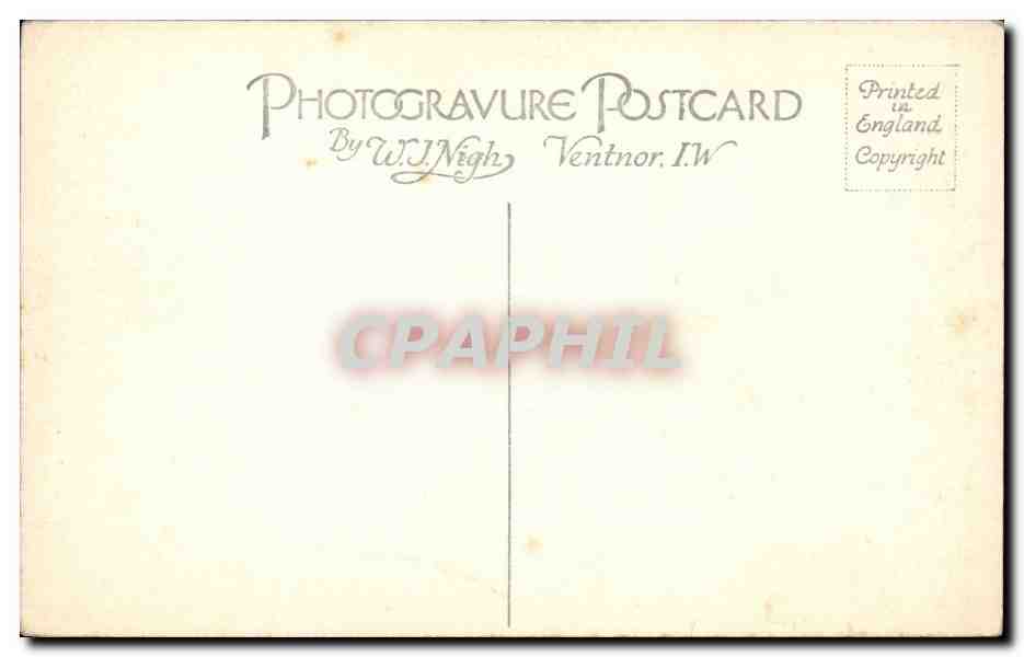 Great Britain CPA Sands and West cliff Bournemouth — Rückseite
