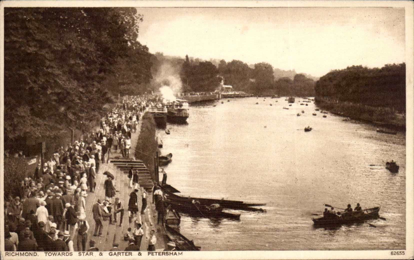 Great Britain CPA Richmond Towards star and Garter And Petersham