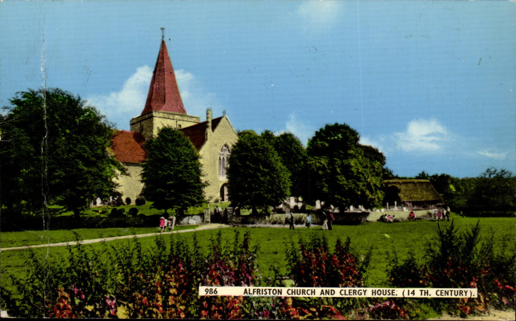 Alfriston Church and Clergy House — (14th century) — éditeur non identifié, n° de série 986