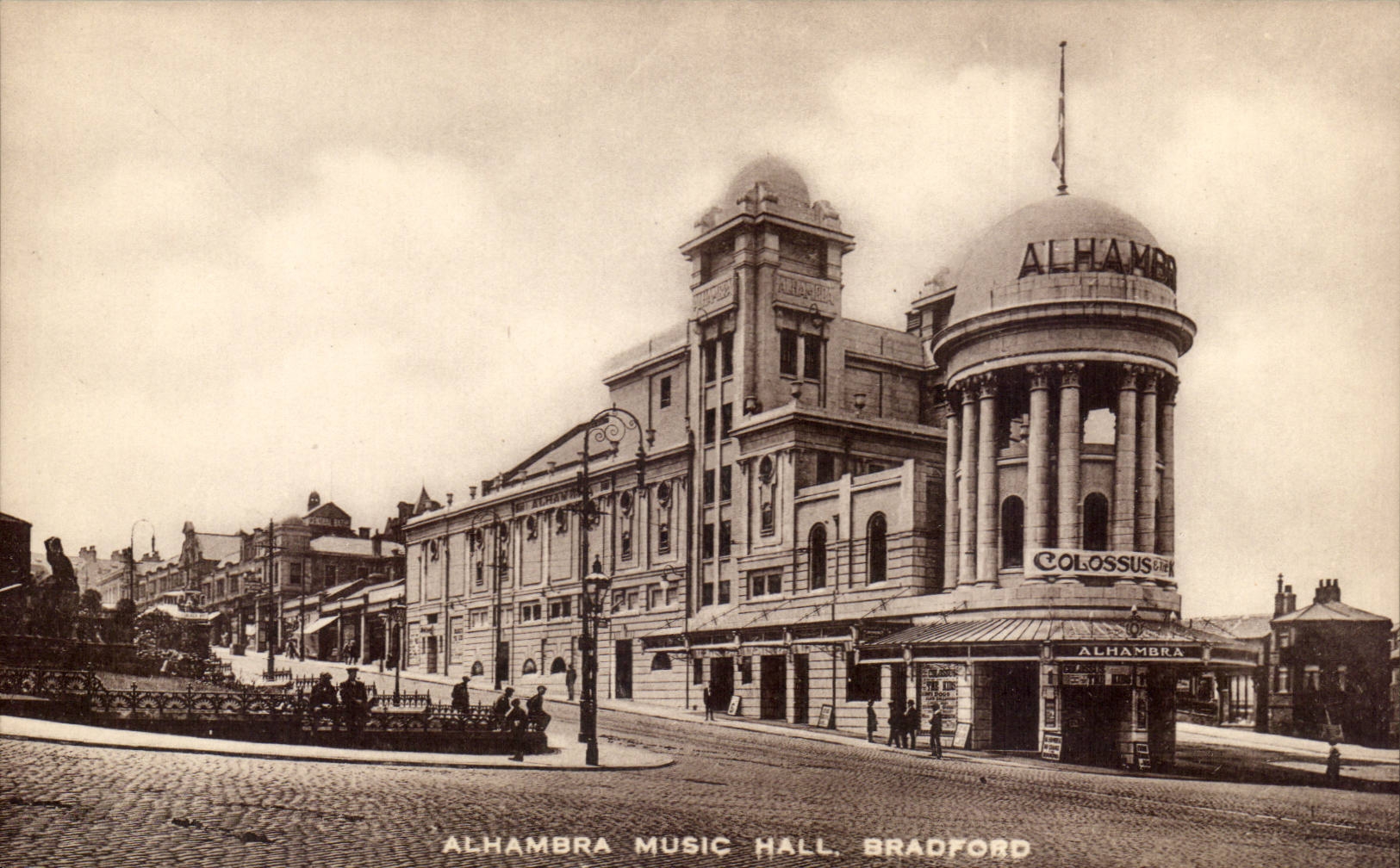 Great Britain CPA Alhambra Music Hall Bradford