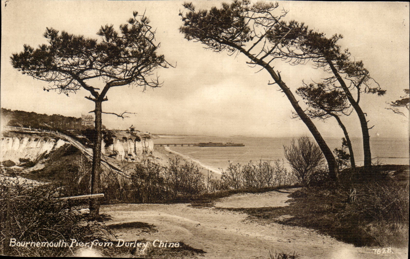 Great Britain CPA Pier from Durley Chine Bournemouth