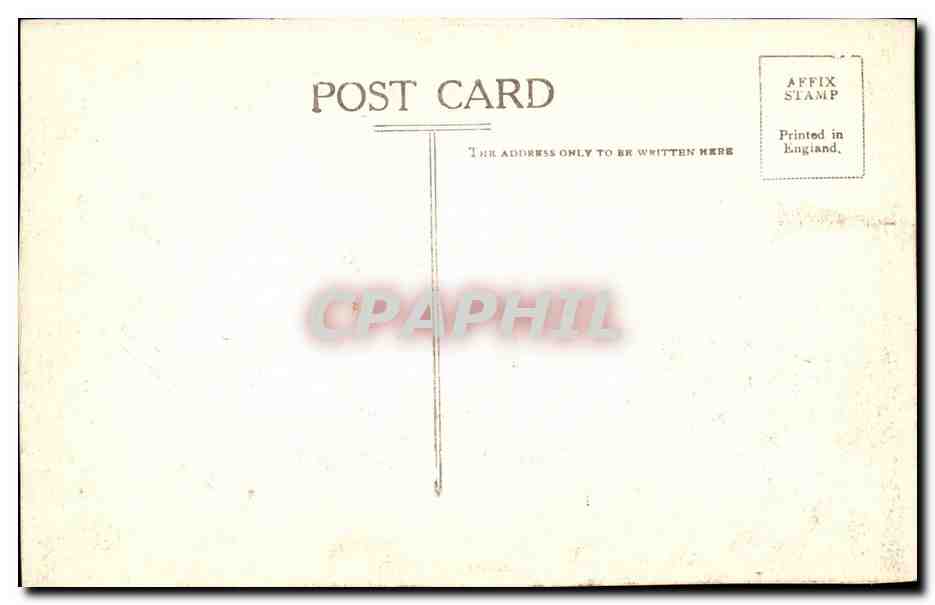 Great Britain CPA Pier from Durley Chine Bournemouth — Rückseite