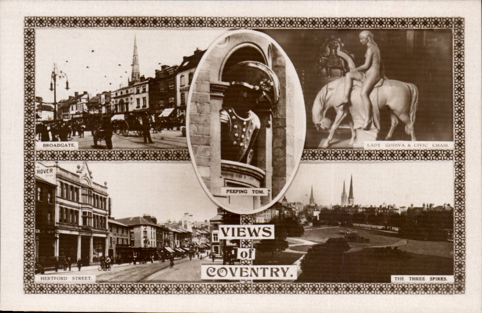 Great Britain CPA View of Coventry