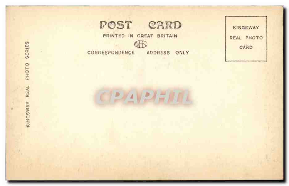 Grande Bretagne Great BRitain CPA The three Spires Coventry — Rückseite