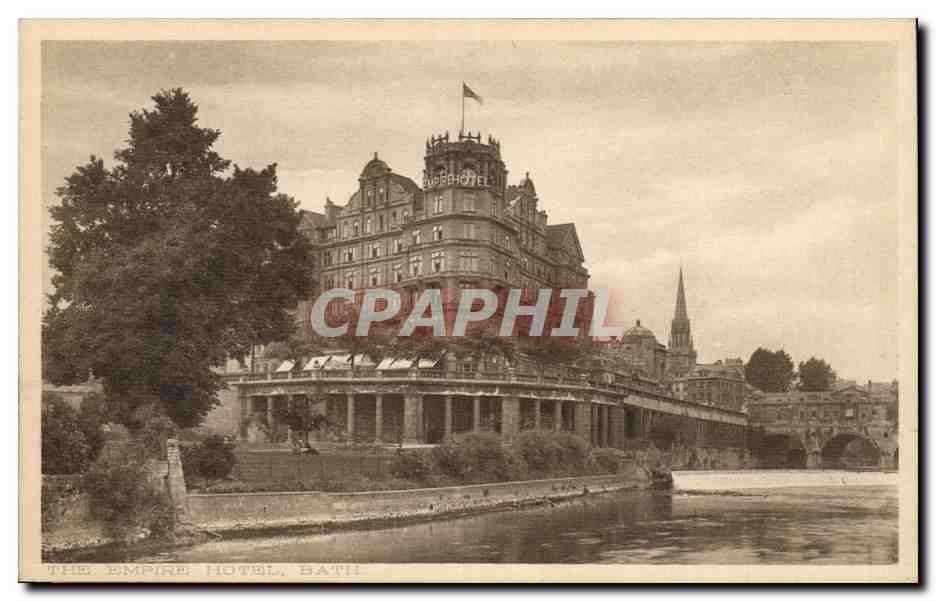 Grande Bretagne Great BRitain CPA The Empire Hotel Bath