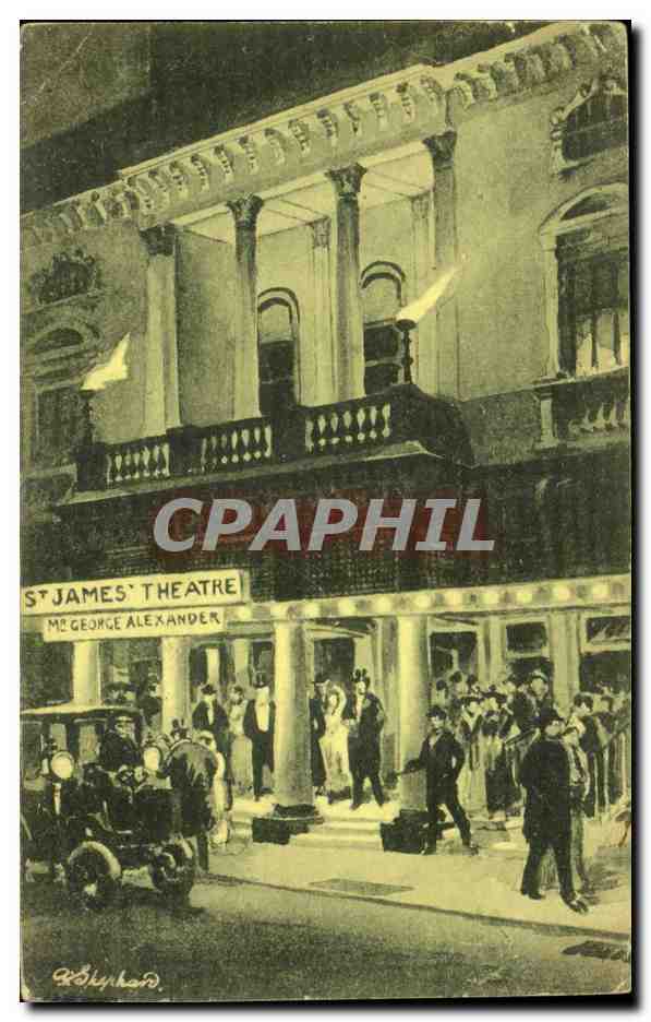 Grande Bretagne Great BRitain CPA Londres london St James theatre