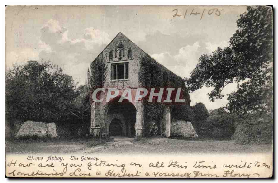 Grande Bretagne Grande Bretagne CPA Cleeve Abbey The gateway