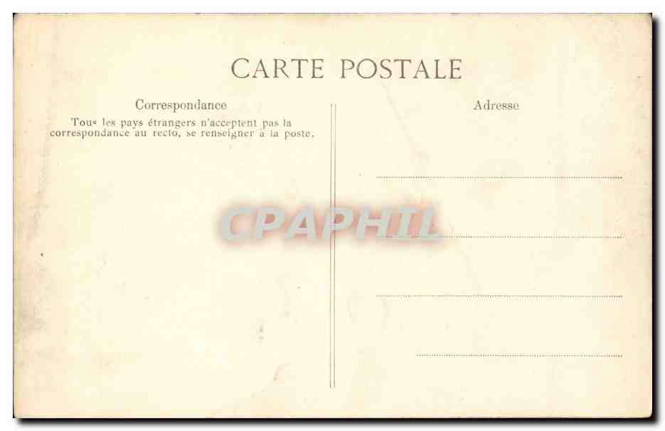 PARIS - Bois de Boulogne - Allée des Acacias — E.D. n° 4389 — Verso