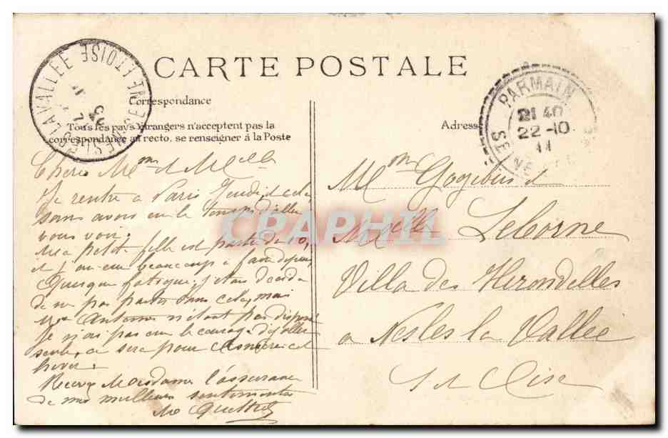 Stors - La Berge un jour de regates - CPA  — Rückseite
