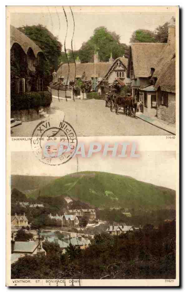 Grande Bretagne Great BRitain Ventnor St Boniface Down 