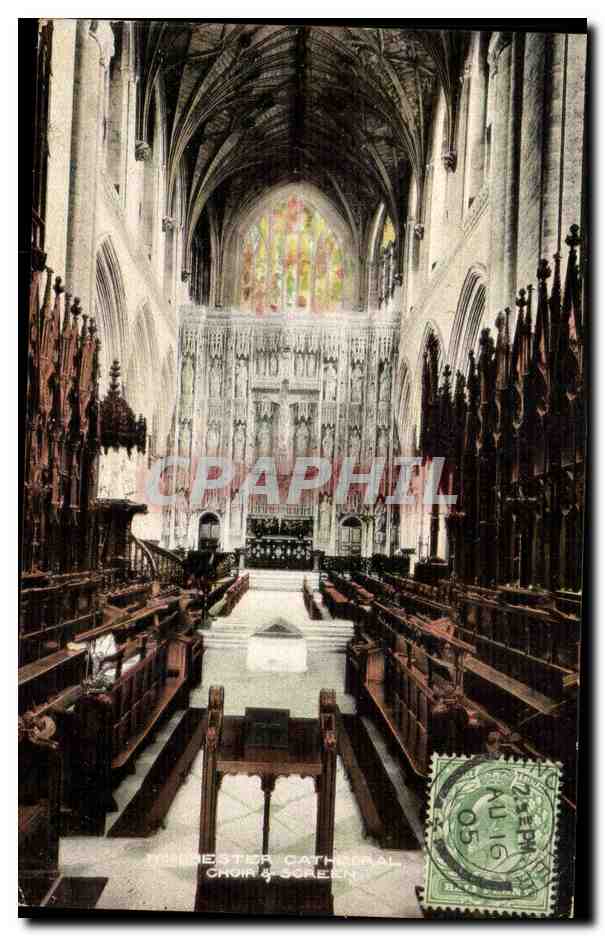 Grande Bretagne Great BRitain CPA Winchester cathedral