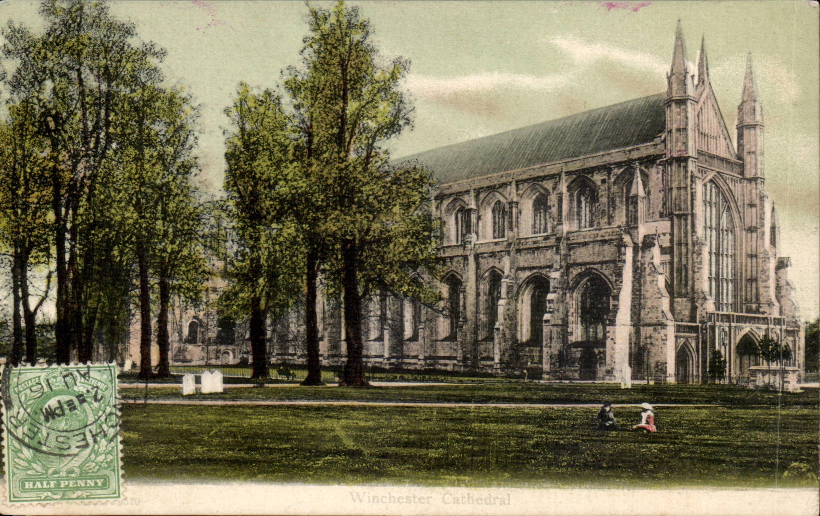 Grande Bretagne Great BRitain CPA CAthedral Winchester
