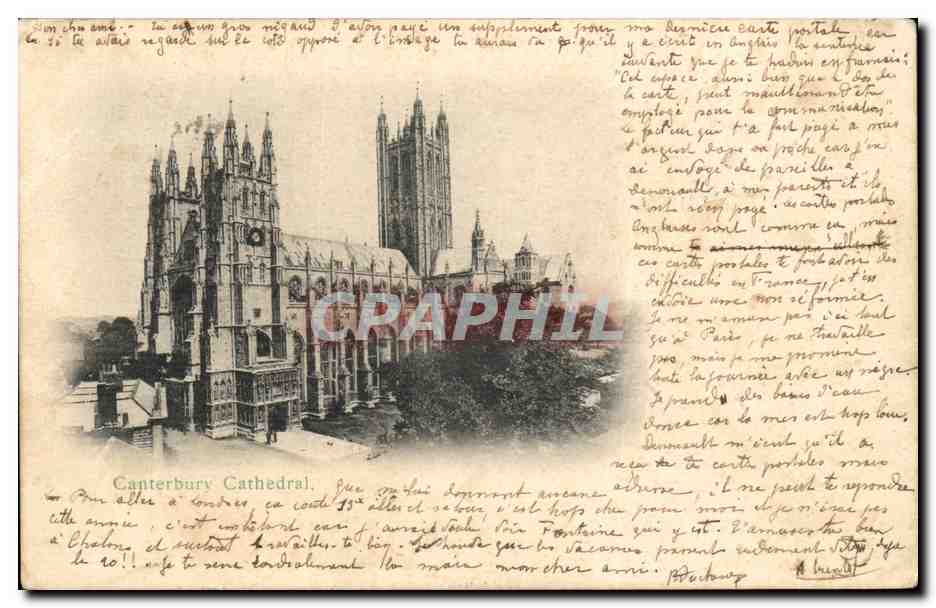 Grande Bretagne Great BRitain CPA Canterbury Cathedral