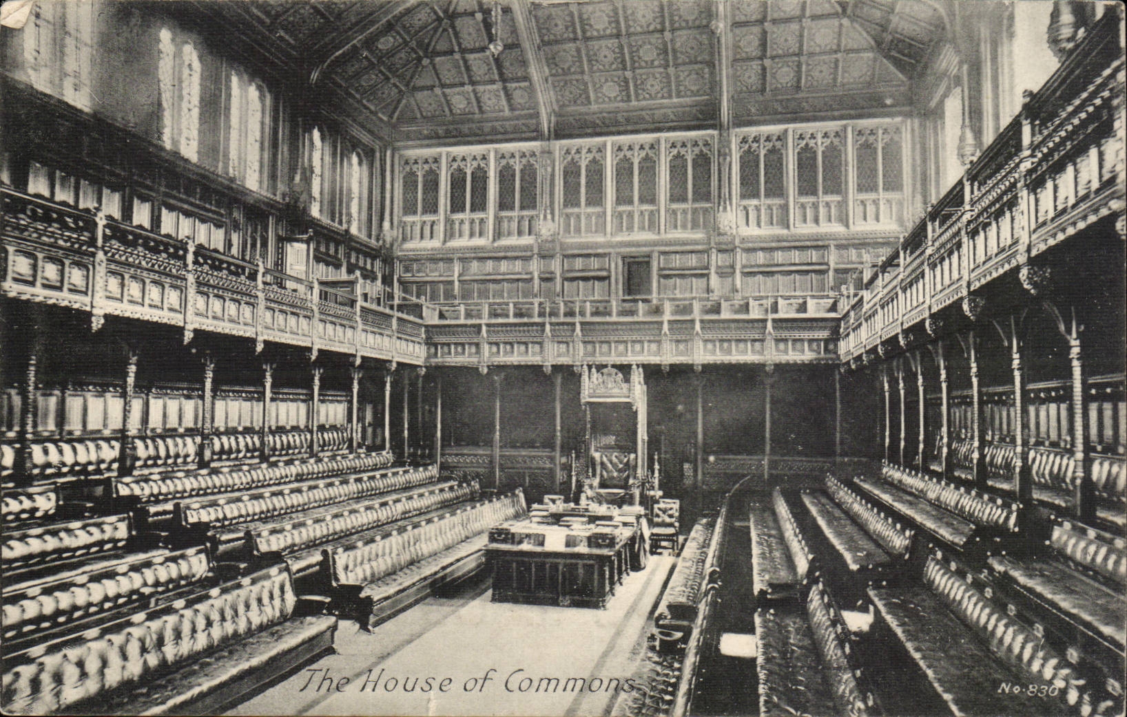 Grande Bretagne Great Britain CPA the house of commons Londres London