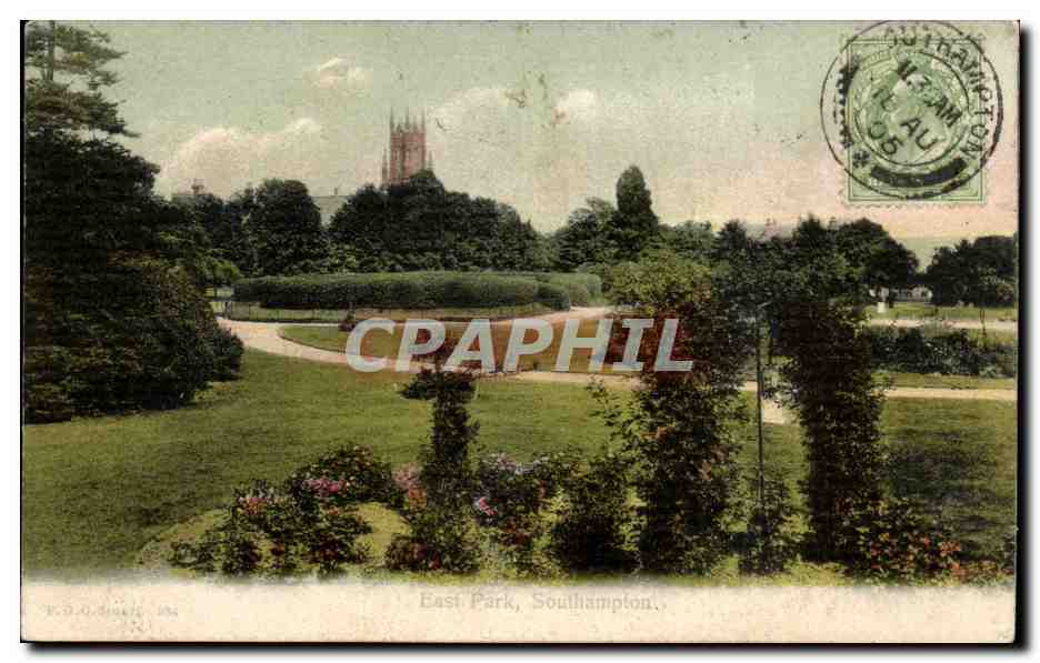 Grande Bretagne Great Britain CPA Southampton East park