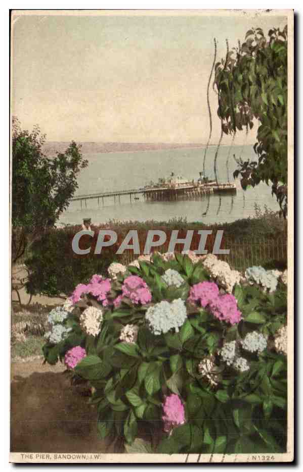 Grande Bretagne Great Britain CPA The pier Sandown Isle of Wight 