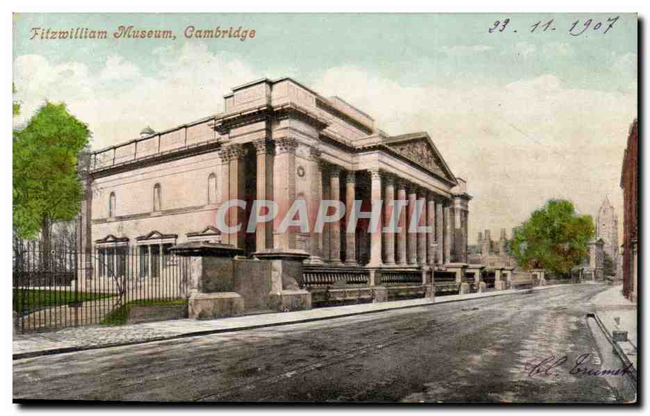 Fitzwilliam Museum, Cambridge — vue architecturale — éditeur non visible