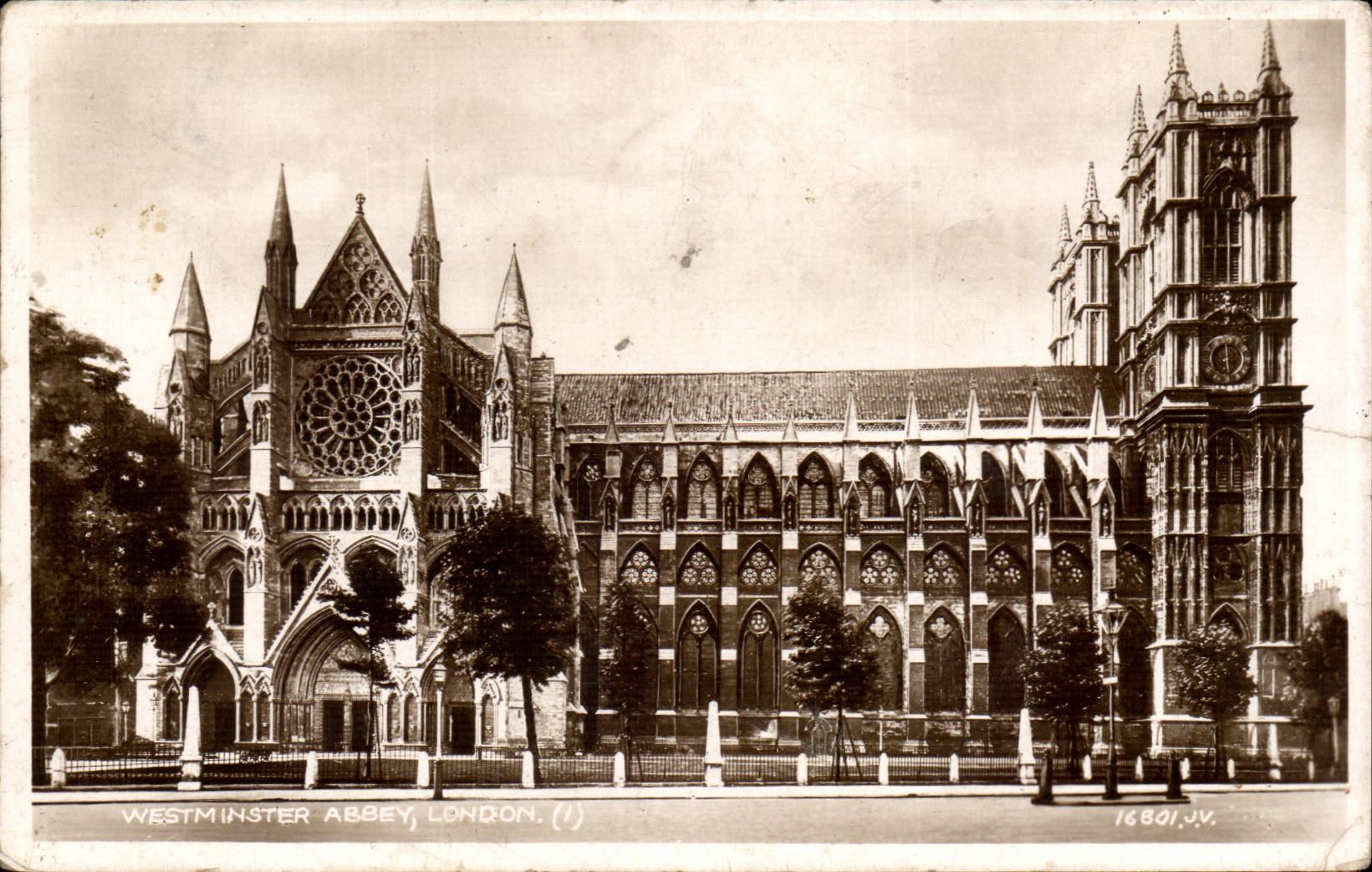 Grande Bretagne Great Britain CPA Westminster abbey London Londres