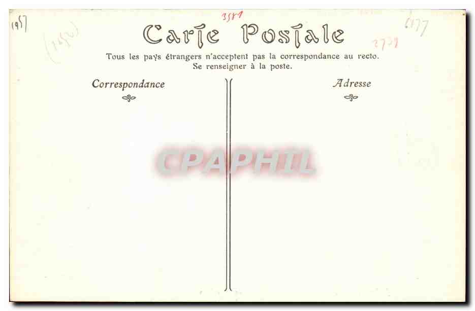 Joigny CPA Eglise Saint Jean La mise au tombeau — Rückseite