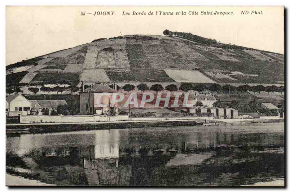 Joigny CPA Les bords de l'yonne et la cote Saint Jacques