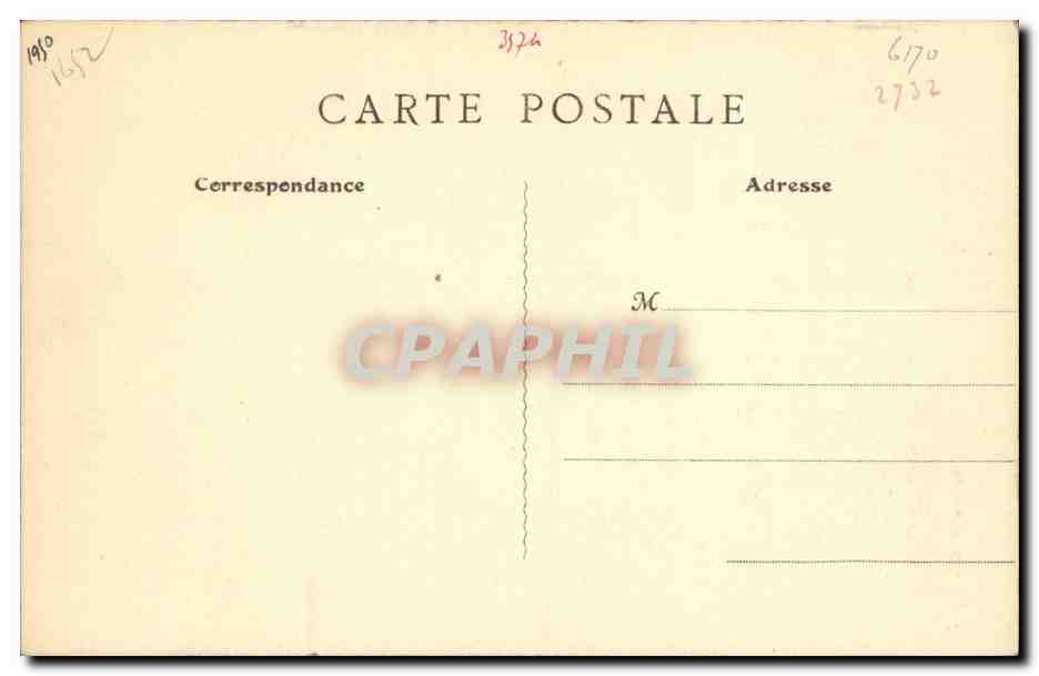 Joigny CPA Portail de l'eglise Saint Thibault — Back
