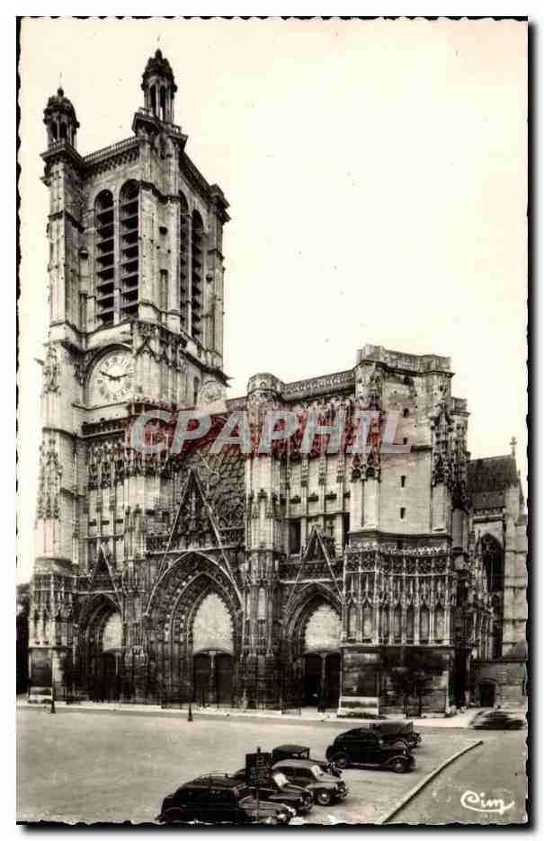 Troyes CPA La cathedrale St piarre et St paul