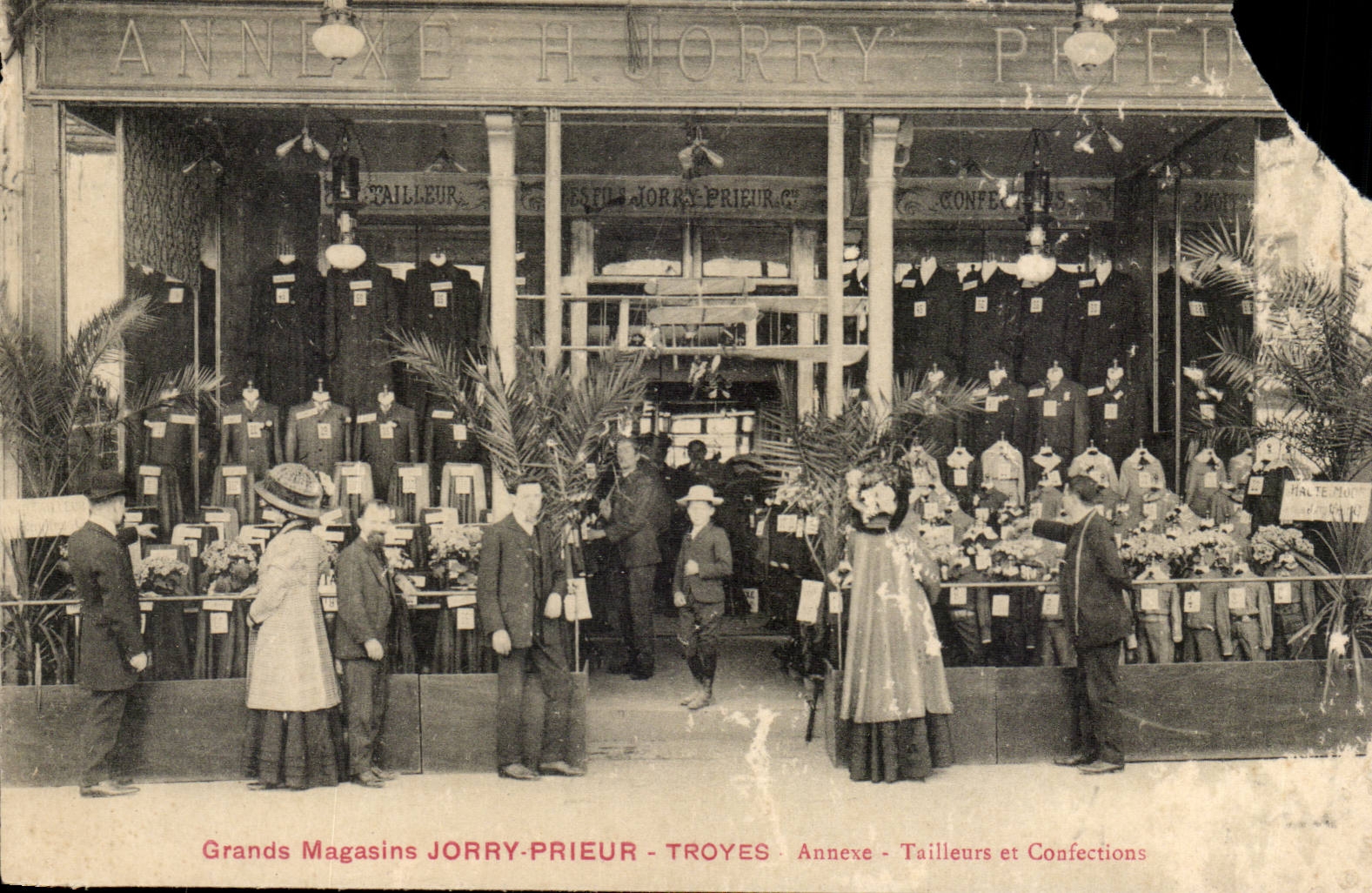 Grands Magasins JORRY-PRIEUR - TROYES - Annex - Schneider und Schneiderarbeiten — Verleger nicht sichtbar