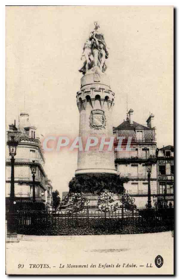Troyes — Le Monument des Enfants de l'Aube — LL