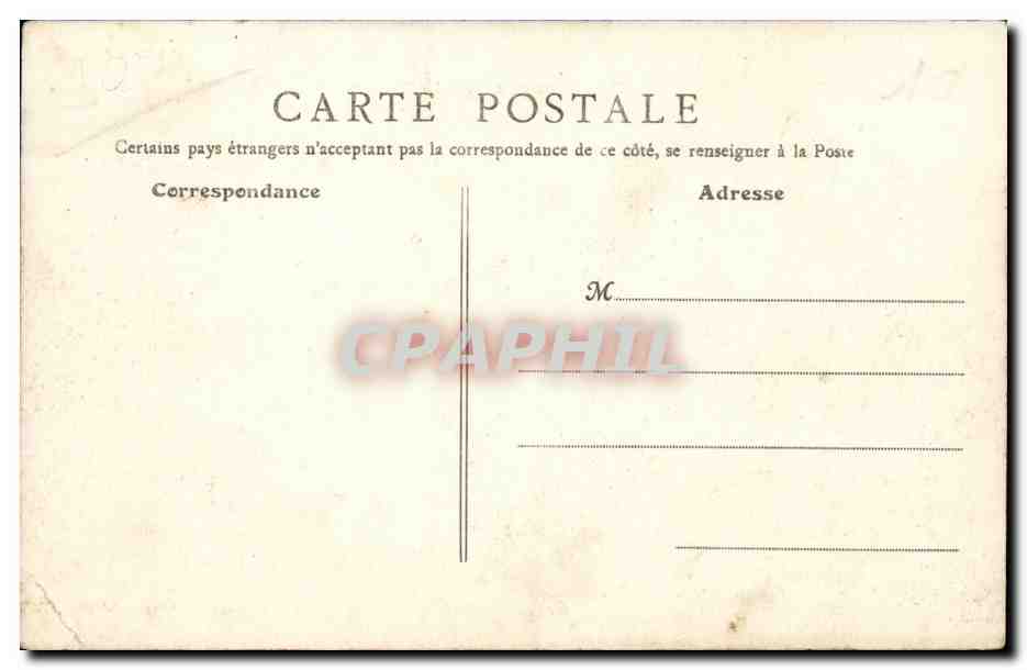 Camp de Mailly - Le passage - cheval - horse CPA  — Back