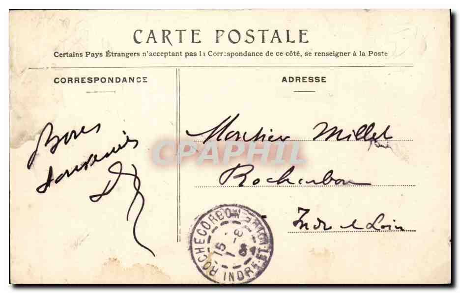 Environs de Romilly sur Seine - Anglare - Les Moulins CPA  — Back