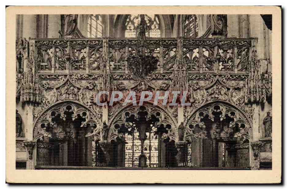 Le Jubé de la Madeleine — TROYES (Aube) — Ch. Granddider, photo-éditeur, Trewes
