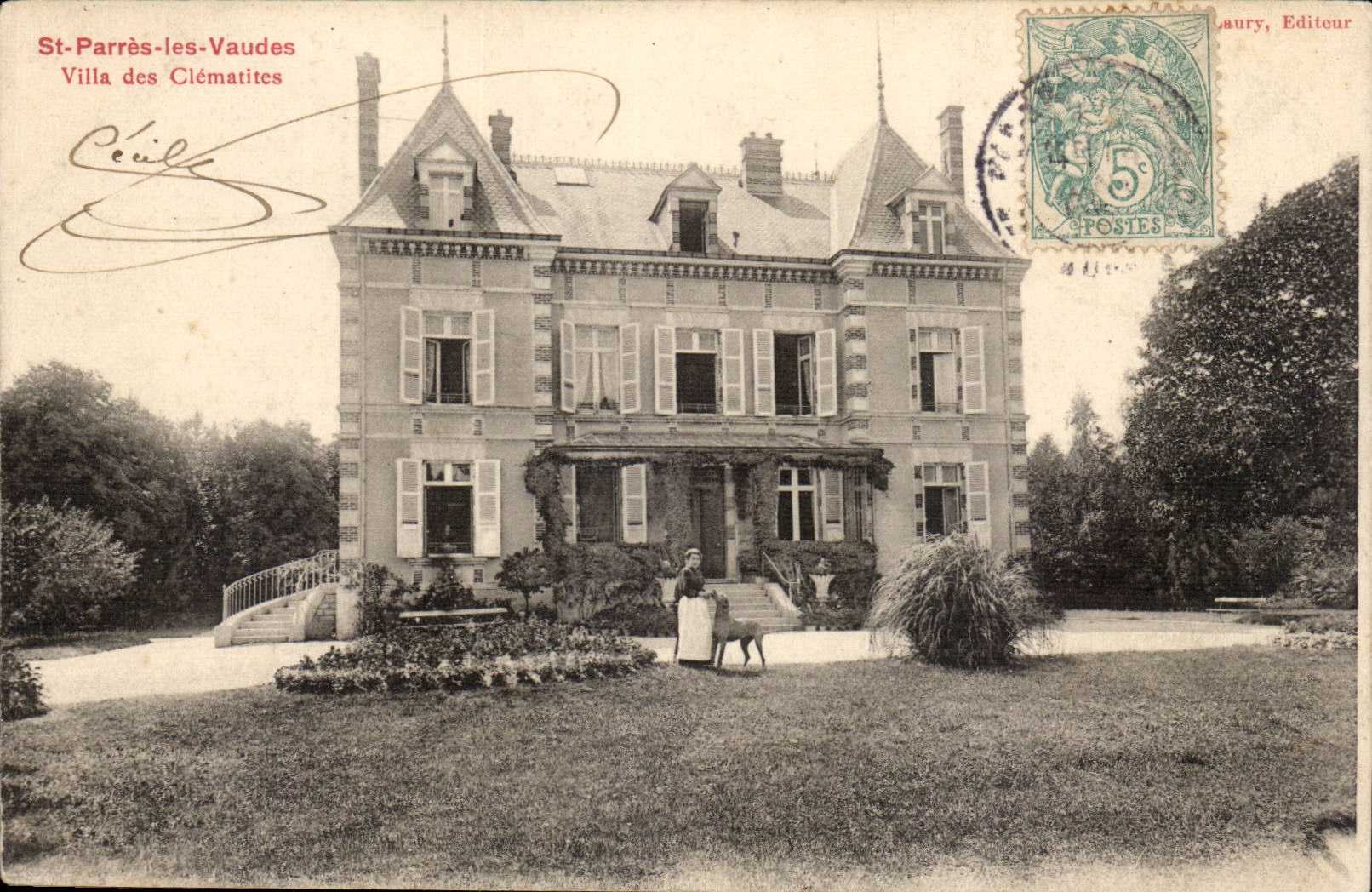 Saint Parres les Vaudes CPA Villa des Clematites