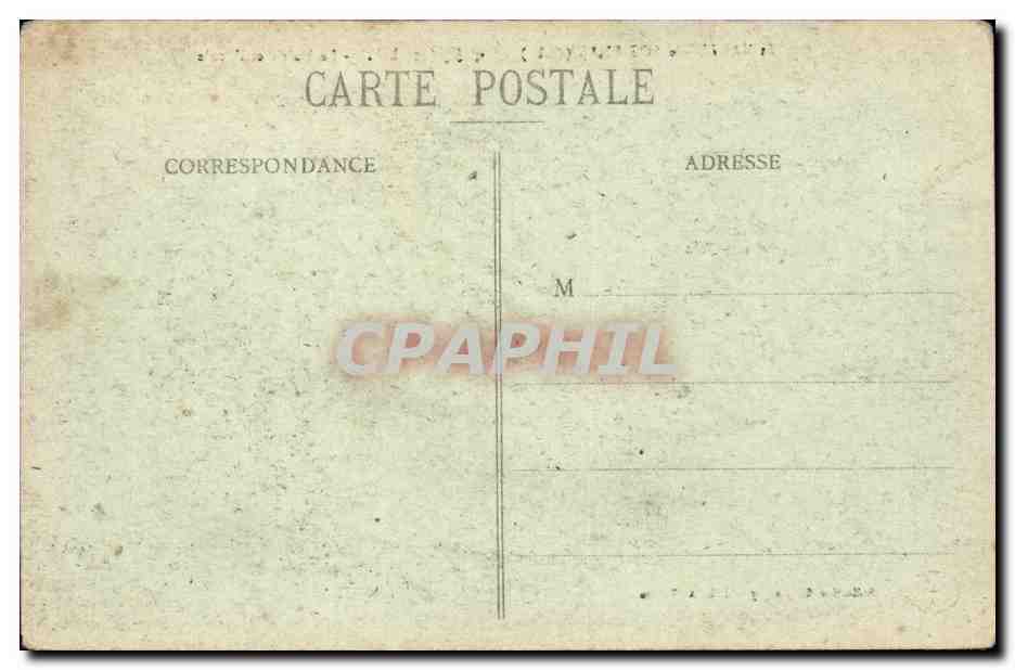 Saint Martin de Bossenay CPA La mairie et l'ecole — Back