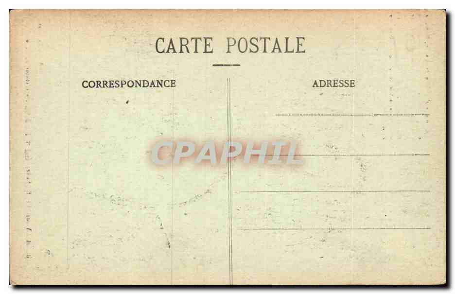 Romilly sur Seine CPA L'hotel de ville — Back