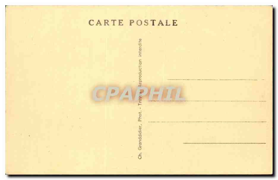 Bar sur Seine CPA La caisse d'Epargne — Back
