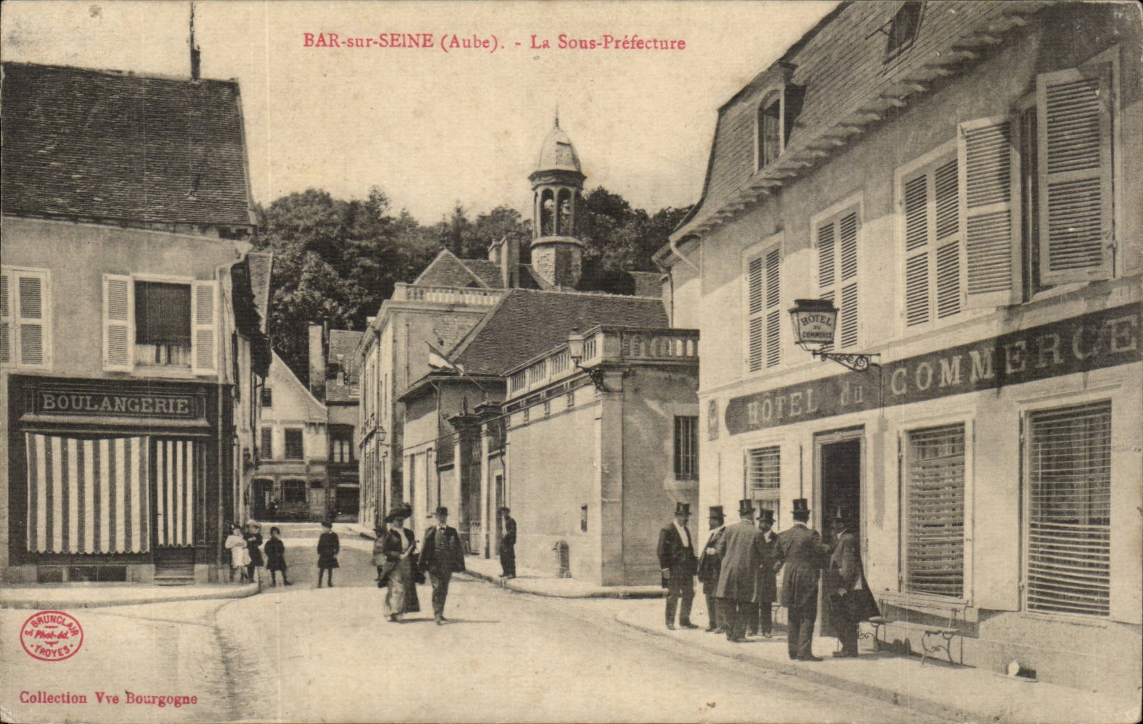Bar sur Seine CPA La sous prefecture
