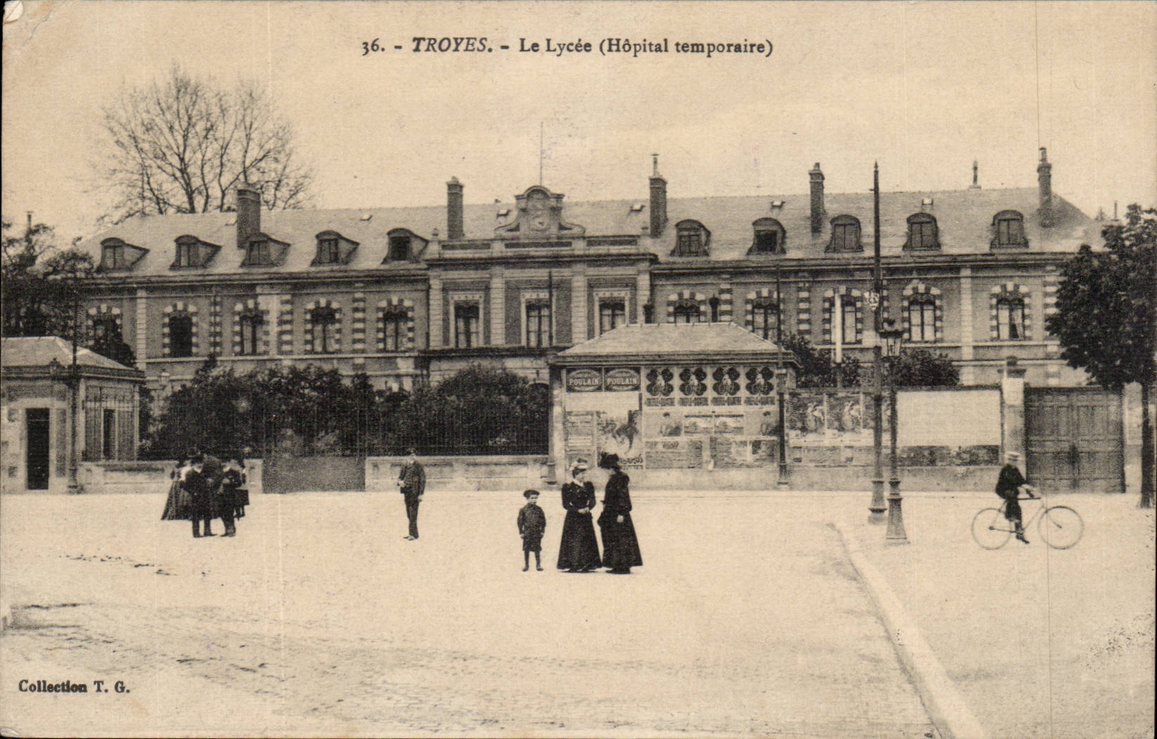 Troyes - Le Lycée (Hôpital temporaire) — Collection T. G. — n° 36