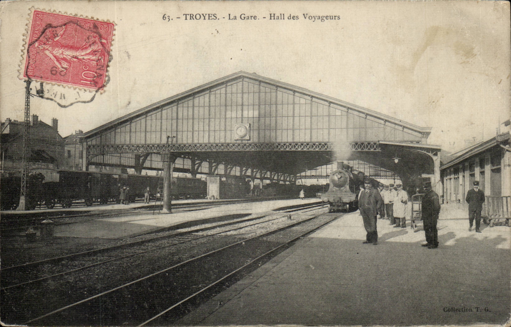 Troyes - La Estación - Sala de Viajeros — Colección T. G. — n°63
