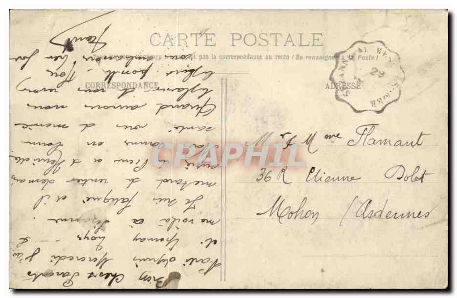 Troyes - La Estación - Sala de Viajeros — Colección T. G. — n°63 — Reverso